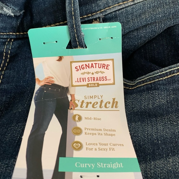 Signature by Levi Strauss Jeans 18M Brand New - Picture 4 of 8